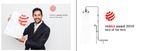 <br />
Simon Meier, Axori brändi tootejuht ettevõttes Hansgrohe SE, võtab rõõmuga vastu tiitli „Best of the Best”, mis omistati tootele Axor ShowerPipe designed by Front.